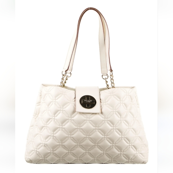 Authentic Kate Spade Quilted Astor Court Elena Tote Bag - Picture 1 of 16